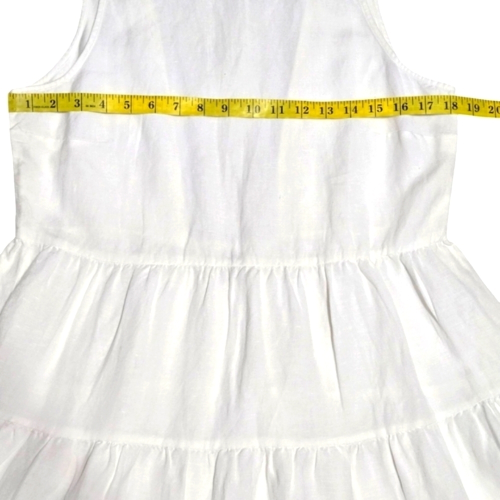 LOFT Beach Open Back Tiered Midi Summer  Dress Size Small - Picture 8 of 11
